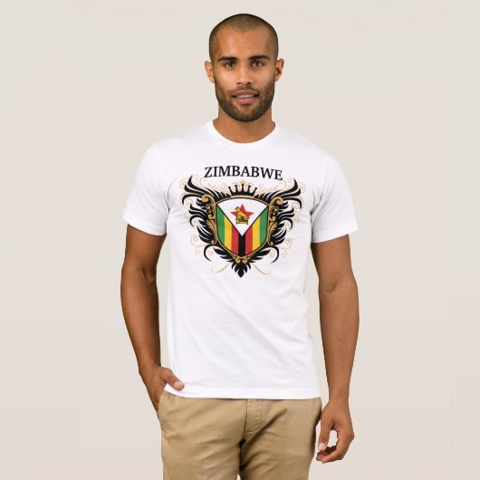 Simbabwe [personifizieren Sie] T-Shirt (Vorne ganz)