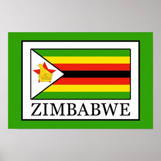 Simbabwe Poster (Vorne)