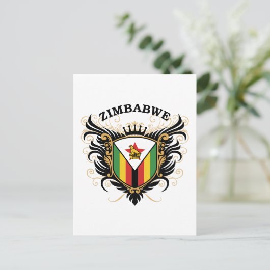 Simbabwe Postkarte (Stehend Vorderseite)