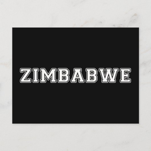 Simbabwe Postkarte (Vorderseite)
