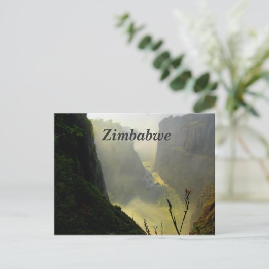 Simbabwe Postkarte (Stehend Vorderseite)