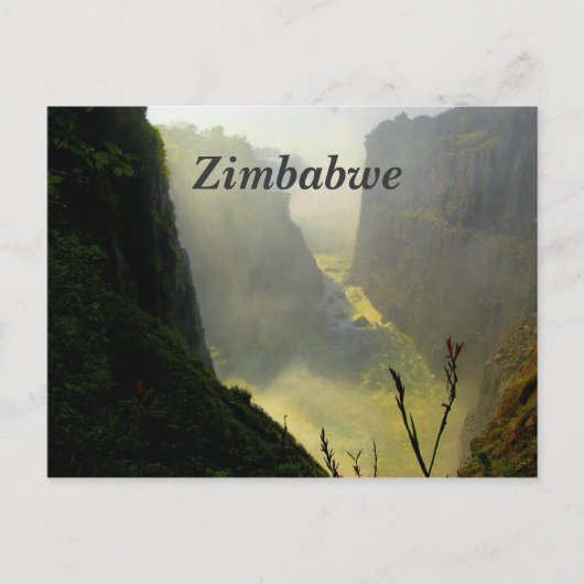 Simbabwe Postkarte (Vorderseite)