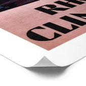 Simbabwe, Rhodesiens Klimaschutz, Vintag, Reisen Poster (Ecke)