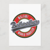 Simbabwe - Rucksacktourenlogo Postkarte (Vorderseite)