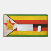 Simbabwe Schreibtischunterlage (Tastatur & Maus)