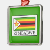 Simbabwe Silbernes Ornament (Links)