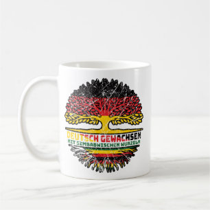 Simbabwe Simbabwisch Deutsch Deutschland Baum Kaffeetasse