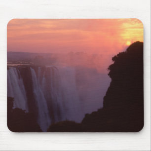 Simbabwe, Victoria-Fälle-Nationalpark. Neblig Mousepad