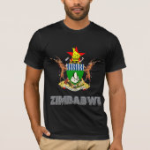 Simbabwe-Wappen T-Shirt (Vorderseite)
