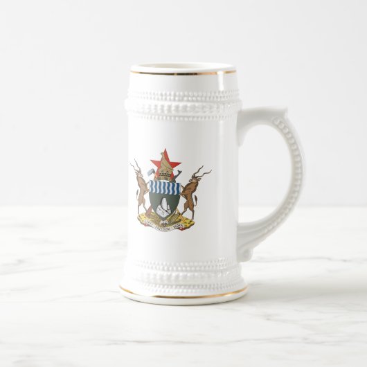 Simbabwe-Wappen Tasse (Rechts)