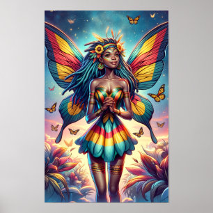 Simbabwean Fairy Poster