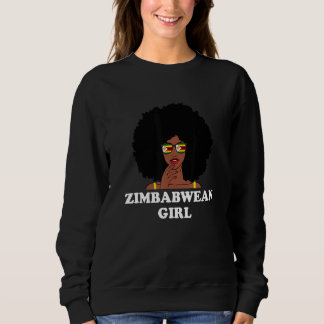 Simbabwer Mädchen Simbabwe Sweatshirt