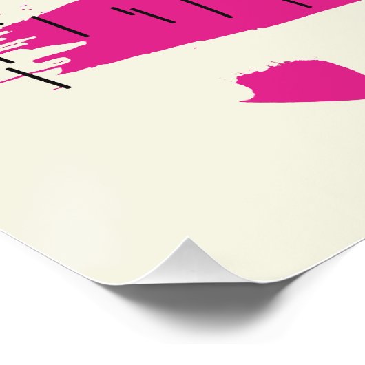 Simbabwes Retrologo Poster (Ecke)