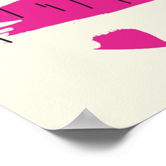 Simbabwes Retrologo Poster (Ecke)