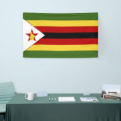 Simbabwische Flagge Banner (Messeveranstaltung)