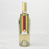 Simbabwische Flagge Flaschenanhänger (Auf Flasche)
