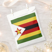 Simbabwische Flagge Geschenktütchen (Ausgeschnitten)