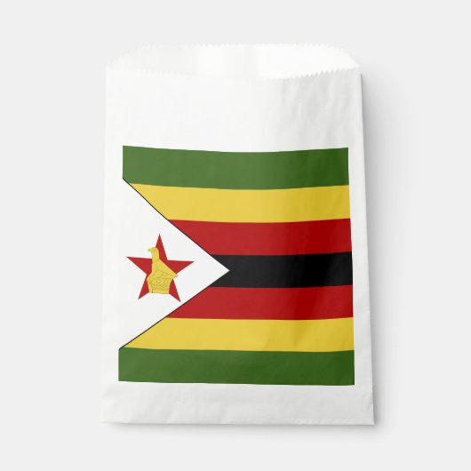 Simbabwische Flagge Geschenktütchen (Vorderseite)