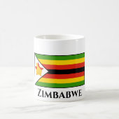 Simbabwische Flagge Kaffeetasse (Mittel)