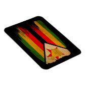 Simbabwische Flagge Magnet (Rechte Seite)