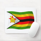 Simbabwische Flagge Mousepad (Mit Mouse)
