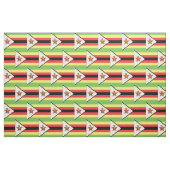 Simbabwische Flagge Stoff (Fat Quarter (45,7 x 55,9 cm))