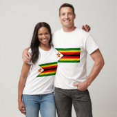 Simbabwische Flagge T-Shirt (Unisex)