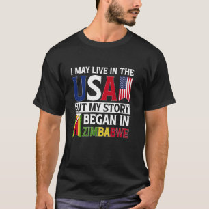 Simbabwische Flagge T-Shirt