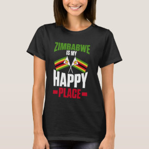 Simbabwische Flagge T-Shirt