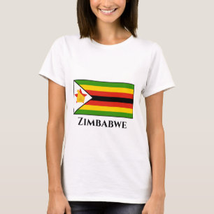Simbabwische Flagge T-Shirt