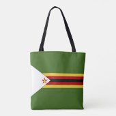 Simbabwische Flagge Tasche (Rückseite)