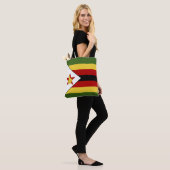 Simbabwische Flagge Tasche (Am Model)