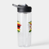 Simbabwische Flagge Trinkflasche (Rechts)