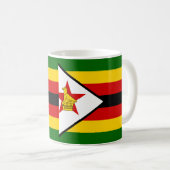 Simbabwische Keramik Kaffee Tasse (VorderseiteRechts)