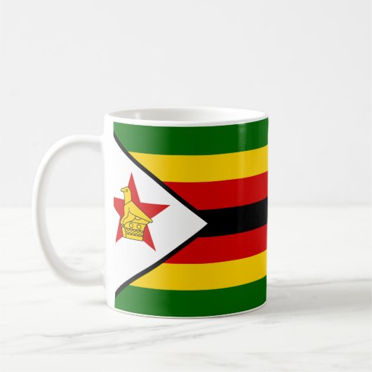 Simbabwische Keramik Kaffee Tasse (Links)