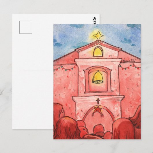 Simbang Gabi/ Mass- DNM Postkarten (Vorne/Hinten)