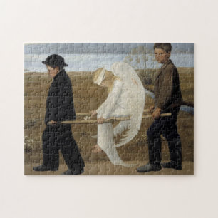Simbergs Engel der Verwundete Rätsel Puzzle