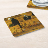 Simbergs Garten der Todesgewohnheits-Untersetzer Rechteckiger Pappuntersetzer (angewinkelt)