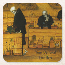 Simbergs Garten der Todesgewohnheits-Untersetzer