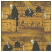 Simbergs Garten der Totenkunst Stoff (Nahaufnahme)