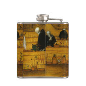 Simbergs Garten des Todes Kunstflasche Flachmann (Rückseite)