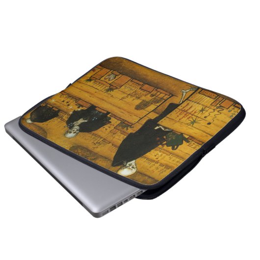 Simbergs Garten des Todes Laptops Laptopschutzhülle (Vorne Knopf)