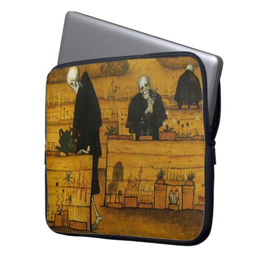 Simbergs Garten des Todes Laptops Laptopschutzhülle (Vorderseite Links)