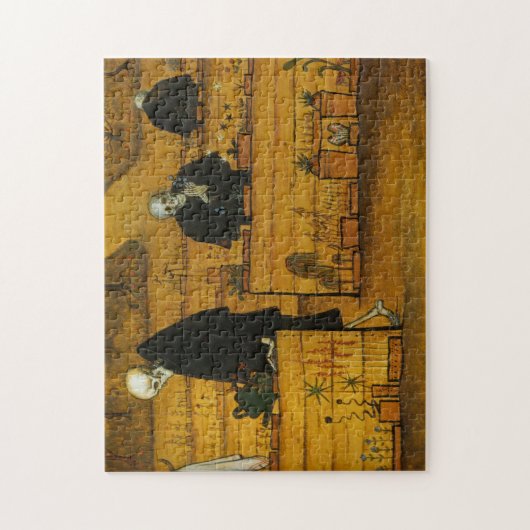 Simbergs "Garten des Todes"-Rätsel Puzzle (Vertikal)