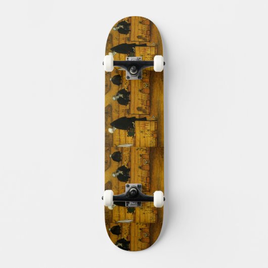 Simbergs Skateboard im Garten des Todes (Vorderseite)