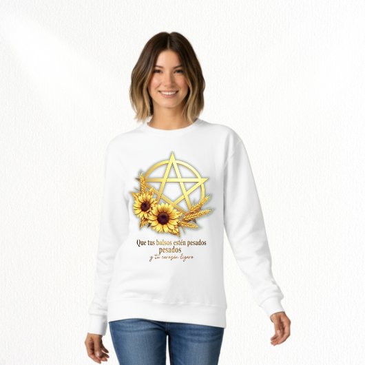 Símbolo sagrado de Abundancia y Prosperidad Sweatshirt