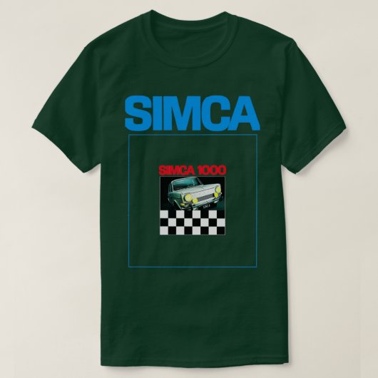 SIMCA 1000 BROCHURE T-Shirt (Design vorne)