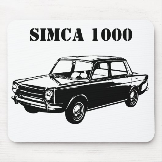 SIMCA 1000 MOUSEPAD (Vorne)