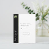 Simcha Bar Mitzvah Reply RSVP Karte (Stehend Vorderseite)