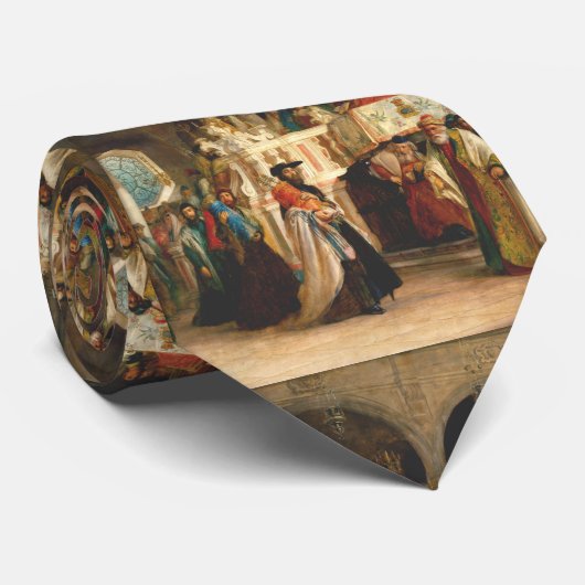 Simchat Torah durch Solomon Hirsch - circa 1850 Krawatte (Gerollt)